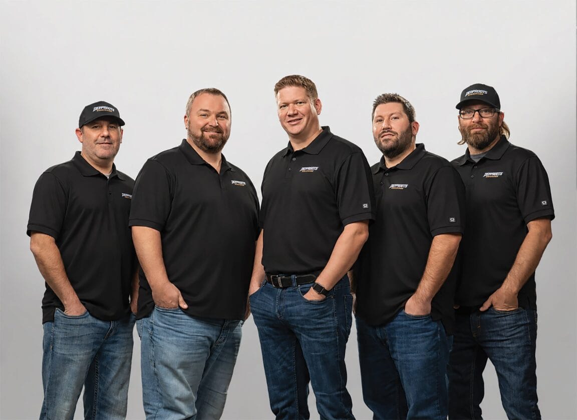 The Deep Roots Drainage team