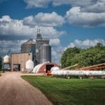 Radium Inc grain elevator